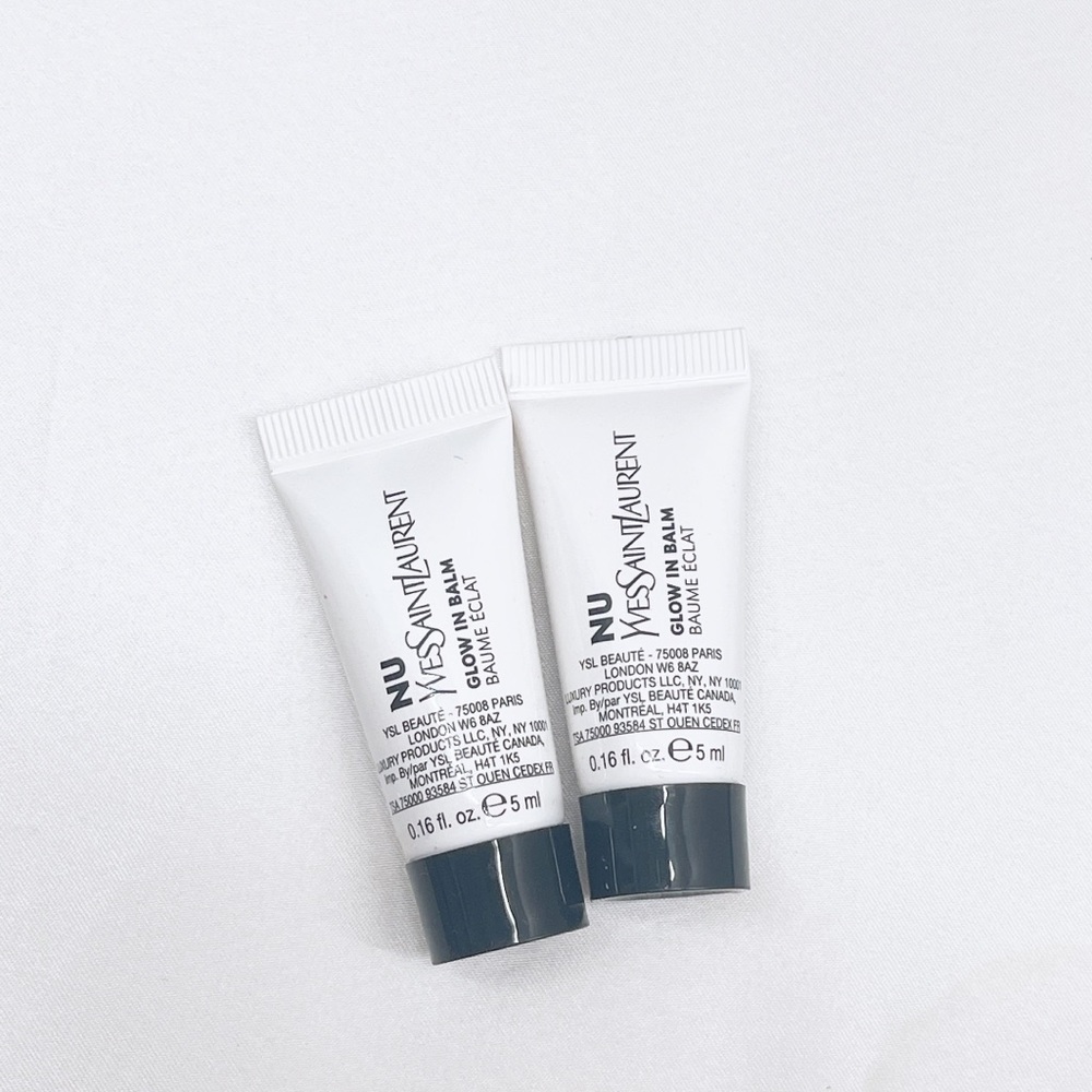 2x Yves Saint Laurent NU GLOW IN BALM Face Priming Moisturizer